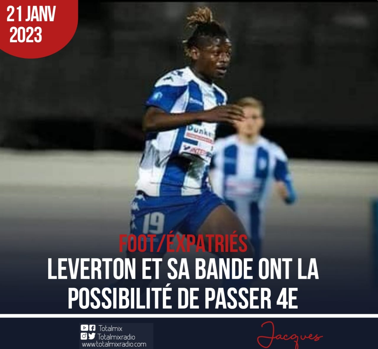 FOOTBALL – NATIONAL : LEVERTON PIERRE ET DUNKERQUE SIGNENT UNE BELLE ...