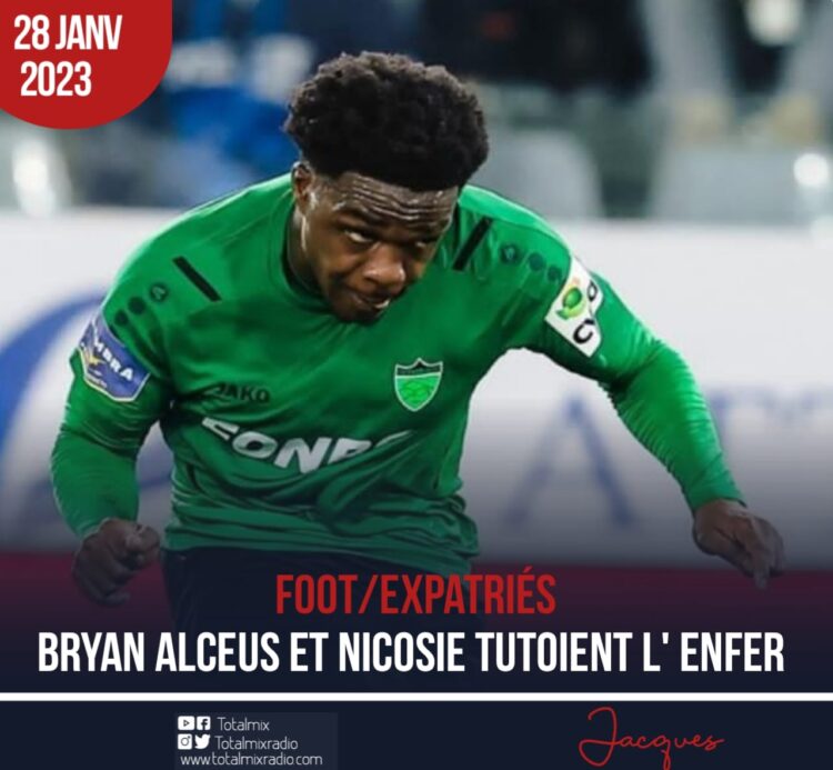 OLYMPIAKOS NICOSIE : UNE NOUVELLE DÉFAITE POUR L’ÉQUIPE DE BRYAN ALCÉUS !
