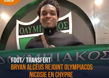 OLYMPIAKOS NICOSIA : LE GRENADIER BRYAN ALCÉUS A CHANGÉ D’AIR