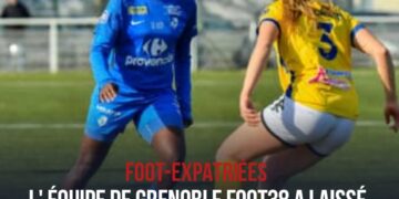 FOOTBALL – EXPATRIÉS : MALGRÉ UN BUT DE SHERLY JEUDY, GRENOBLE CONCÈDE LE NUL