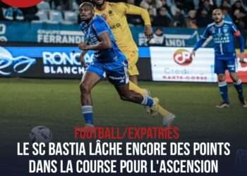 FOOTBALL-FRANCE : SANS JOHNY PLACIDE, LE SC BASTIA COULE À DOMICILE