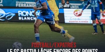 FOOTBALL-FRANCE : SANS JOHNY PLACIDE, LE SC BASTIA COULE À DOMICILE