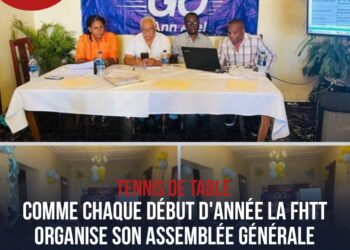 TENNIS DE TABLE : PARTICIPATION DES DIRIGEANTS DE CLUBS DE LA FHTT À L’ASSAMBLÉE GÉNÉRALE ORDINAIRE