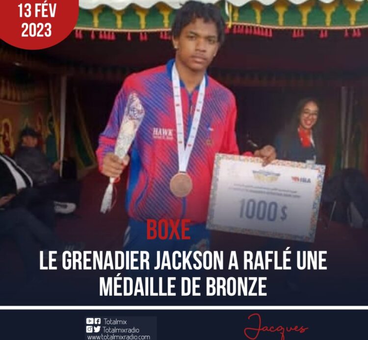 BOXE : HAÏTI RÉCOLTE UNE MÉDAILLE !