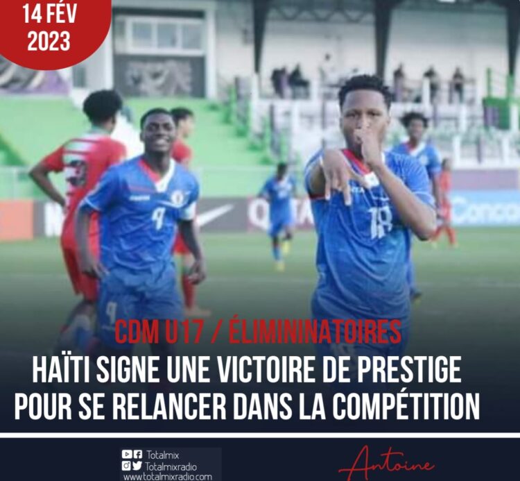 CONCACAF U17 : LES PETITS GRENADIERS DOMINENT LES SURINAMIENS ET SE RELANCENT DANS LA COMPÉTITION