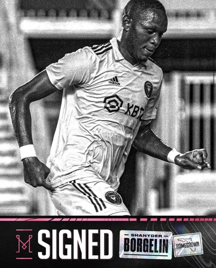 FOOT – EXPATRIÉS : SHANYDER BORGELIN PROMU EN ÉQUIPE A DE L’INTER MIAMI
