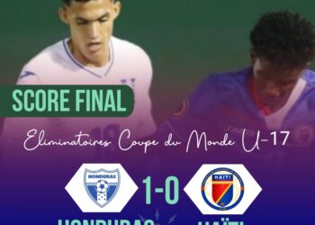 CONCACAF U17 : HAÏTI S’INCLINE FACE À HONDURAS !