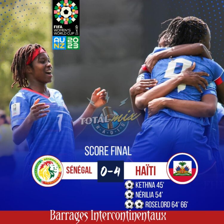 CMD 2023 – BARRAGES : FESTIVAL OFFENSIF D’HAÏTI FACE À SÉNÉGAL !