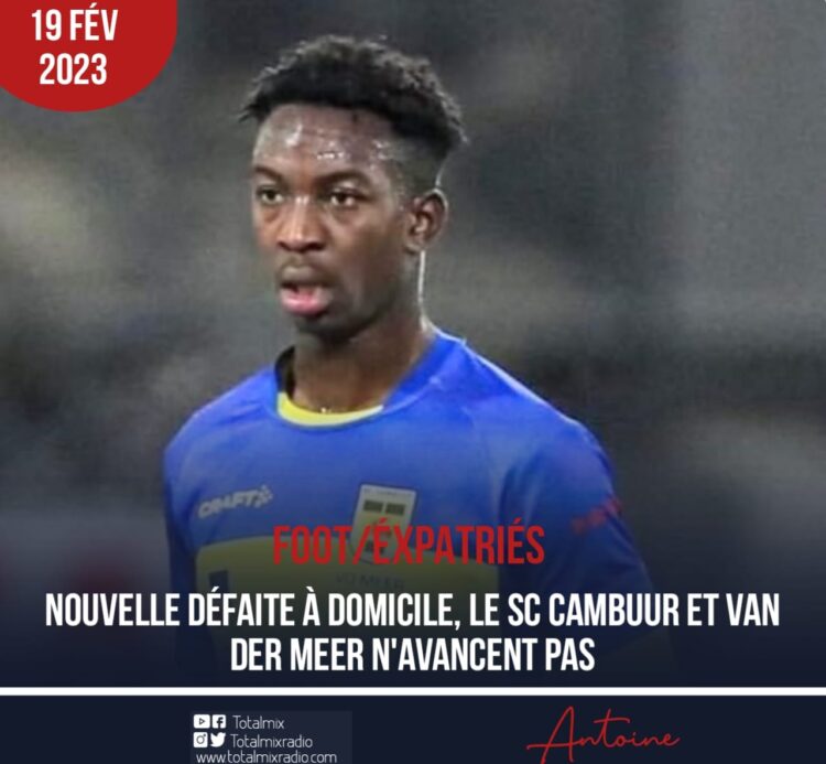 FOOT/ÉXPATRIÉS : LE SC CAMBUUR SE PORTE DÉFINITIVEMENT TRÈS MAL