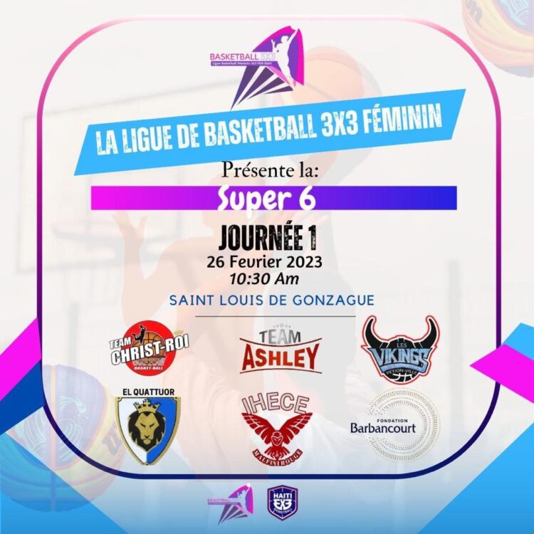 BASKET 3X3 : LA LIGUE FÉMININE DÉVOILE LES DATES DE LA SUPER 6 !