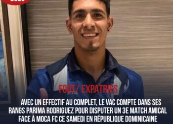 LDC DE LA CONCACAF : PARIMA RODRIGUEZ RENFORCE L&rsquo;EFFECTIF DU VAC AVANT SON 3E MATCH AMICAL