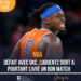 BASKET NBA: LUGUENTZ DORT SORT À NOUVEAU UN BON MATCH