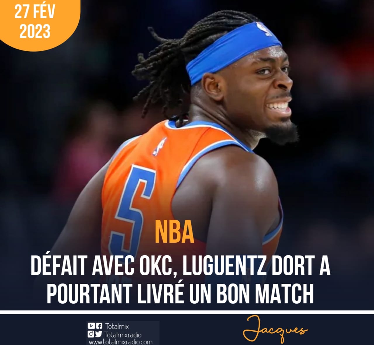 BASKET NBA: LUGUENTZ DORT SORT À NOUVEAU UN BON MATCH