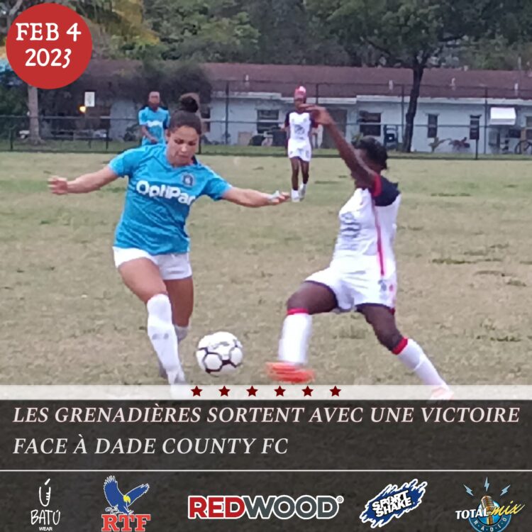 LES FILLES DE LITTLE HAITI FC DEMARRENT LA COMPÉTITION PAR UNE VICTOIRE. ANGELA DECASTILLES ET RONISE JOSEPH, DEUX GRANDES FIGURES VISIBLES DE LA RENCONTRE