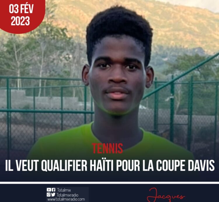 TENNIS – OPEN DE JACMEL : THERVENSON THERVENÉ EN MODE PATRON