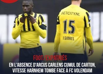FOOT/ÉXPATRIÉS : À DOMICILE, LE FC VOLENDAM S’IMPOSE CONTRE LE VITESSE HARNHEM