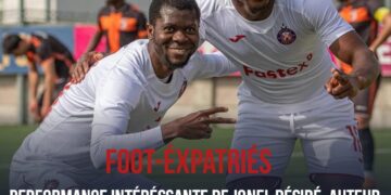 FOOT- ÉXPATRIÉS : UN DOUBLÉ DE JONEL DÉSIRÉ, PYUNIK YEREVAN ÉCRASE FC SHIRAK GUYOMRI