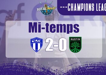 LIGUE DES CHAMPIONS DE LA CONCACAF : EXCELLENTE OPÉRATION DU VIEUX TIGRE À LA MI-TEMPS