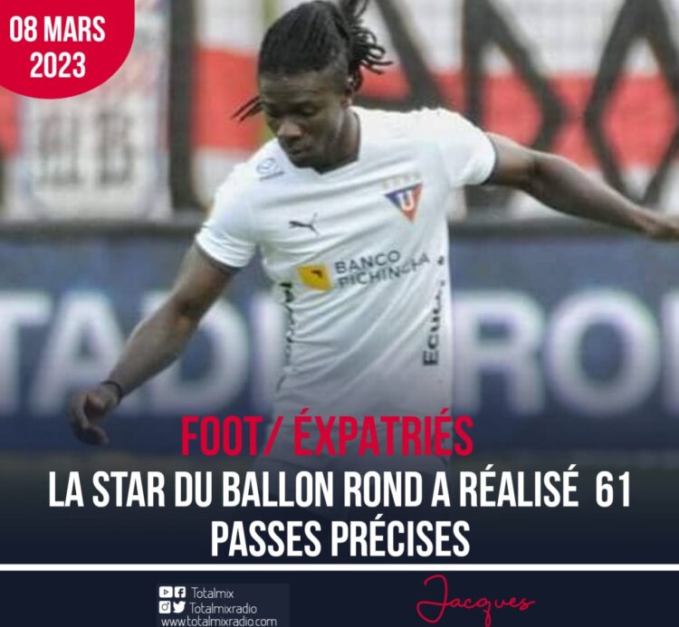 FOOT – EXPATRIÉS : RICARDO ADÉ ET LDU QUITO PULVERISENT DOLFIN