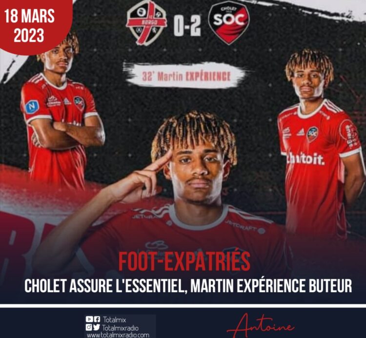FOOTBALL : PRÉCIEUSE VICTOIRE Á L’EXTÉRIEUR DE CHOLET