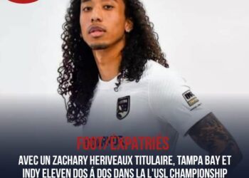 FOOT/ÉXPATRIÉS : INDY ELEVEN SAUVE UN NUL IN EXTREMIS FACE À TAMPA BAY DE ZACHARY HERIVEAUX.