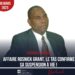 FOOTBALL – JUSTICE : LE TAS CONFIRME LA SUSPENSION À VIE DE ROSNICK GRANT !