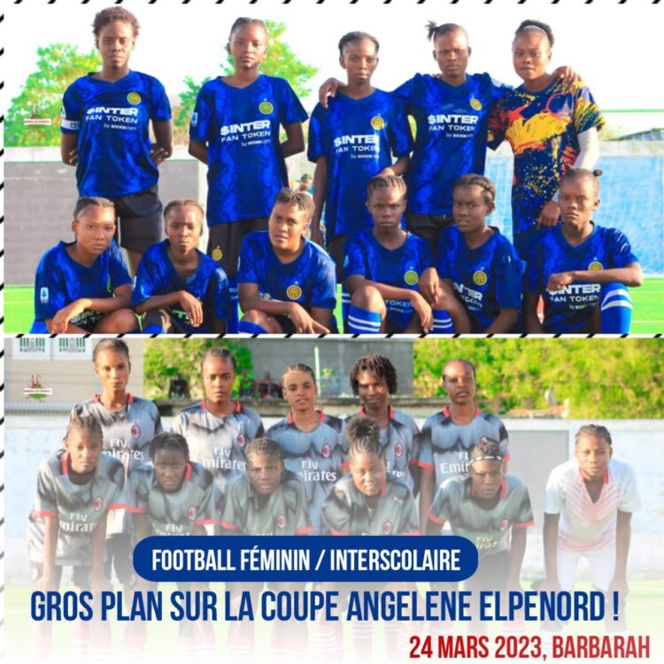 FOOTBALL FÉMININ / INTERSCOLAIRE : GROS PLAN SUR LA COUPE ANGELENE ELPENORD !