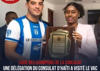 LDC DE LA CONCACAF : VIOLETTE A ACCUEILLI UNE DÉLÉGATION DU CONSULAT D&rsquo;HAÏTI