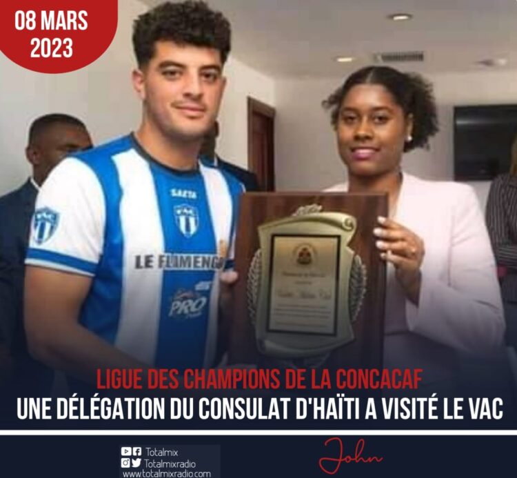 LDC DE LA CONCACAF : VIOLETTE A ACCUEILLI UNE DÉLÉGATION DU CONSULAT D’HAÏTI