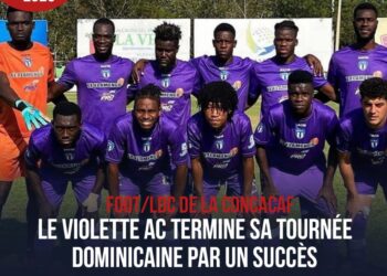 FOOTBALL : LE DOYEN DES CLUBS HAÏTIENS A MIS FIN À SA TOURNÉE PAR UNE VICTOIRE