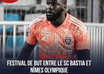 FOOTBALL-FRANCE : LE SC BASTIA S’IMPOSE FACE À LA LANTERNE ROUGE NÎMES OLYMPIQUE