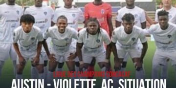 LDC DE LA CONCACAF : LA SITUATION EST DÉLICATE POUR LE VIOLETTE ATHLETIC CLUB