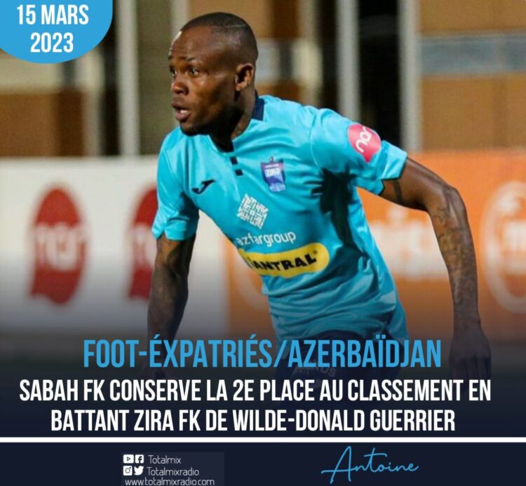 FOOTBALL – ÉXPATRIÉS : SABAH FK S’IMPOSE FACE À ZIRA FK DE WILDE-DONALD GUERRIER