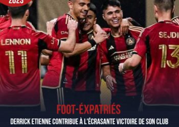 FOOT-EXPATRIÉS : DERRICK ETIENNE JUNIOR PASSEUR LORS DE LA VICTOIRE D’ATLANTA