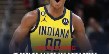 NBA : BENNEDICT MATHURIN A REPRIS DU SERVICE