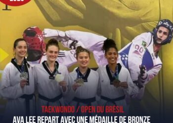TAEKWONDO / OPEN DU BRÉSIL : AVA SOON LEE MÉDAILLÉE EN BRONZE