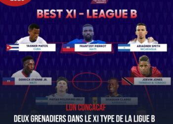 LDN CONCACAF : PRÉSENCE DE DEUX HAÏTIENS DANS LE XI TYPE DE LA LIGUE B