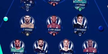 FOOT EXPATRIÉ: DANLEY JEAN JACQUES DANS DANS LE ONZE DE LA SEMAINE