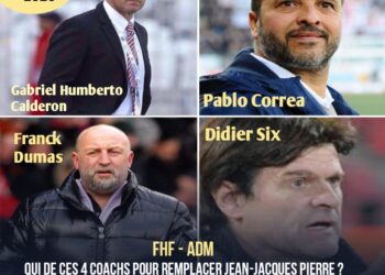 FOOTBALL : QUATRE NOMS POUR REMPLACER JEAN JACQUES PIERRE