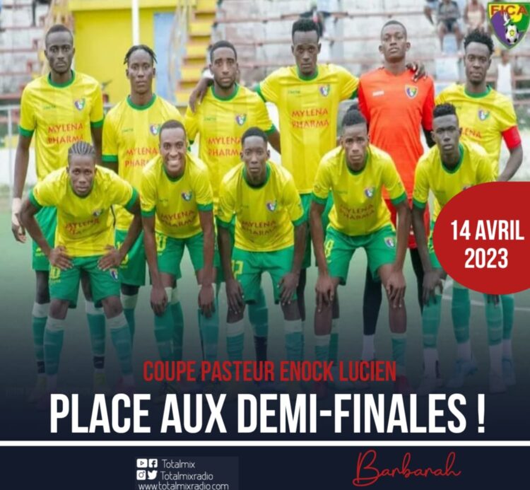COUPE PASTEUR ENOCK LUCIEN : PLACE AUX DEMI-FINALES !