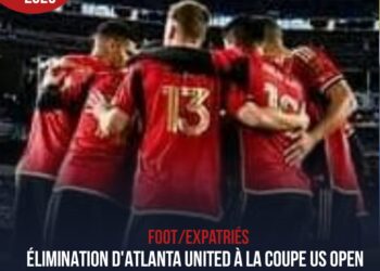 FOOT-EXPATRIÉS : DERRICK ET ATLANTA SONT ÉLIMINÉS DE LA COUPE US OPEN