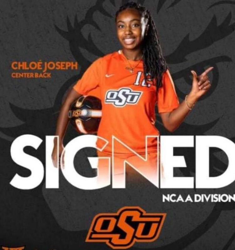 FOOT EXPATRIÉ: CHLOÉ AMÉLIE JOSEPH RÉINTÈGRE OKLAHOMA STATE UNIVERSITY