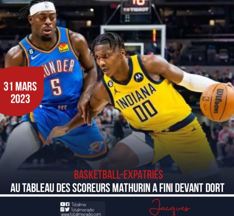 NBA: BENNEDICT MATHURIN SORT GAGNANT DU DUEL CONTRE LUGUENTZ DORT