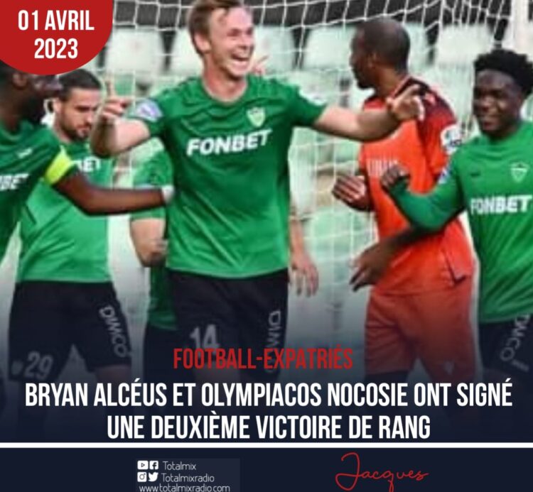 FOOTBALL- EXPATRIÉS: NOUVELLE VICTOIRE POUR ALCÉUS ET OLYMPIACOS NICOSIE