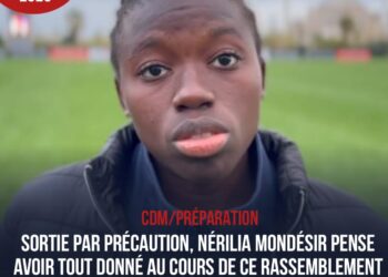 CDM-FÉM/ PRÉPARATION : NÉRILIA MONDÉSIR JUGE LE RASSEMBLEMENT DES GRENADIÈRES