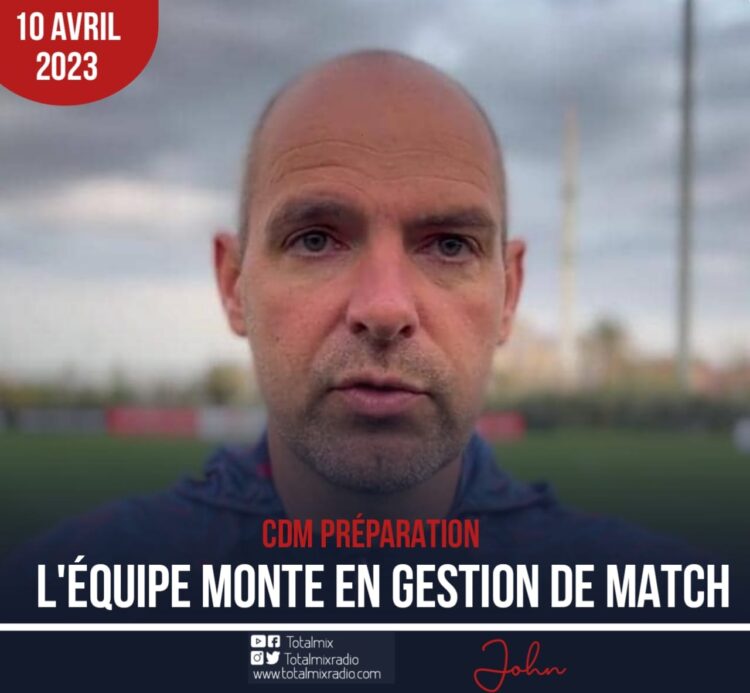 CDM PRÉPARATION : NICOLAS DELÉPINE CONSCIENT DES AJUSTEMENTS À FAIRE AU SEIN DE LA SÉLECTION