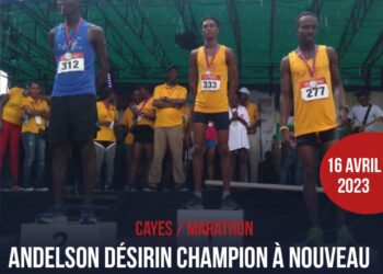 MARATHON DES CAYES : DESORIN ANDELSON ET JESUME COLIN SONT CHAMPIONS À NOUVEAU