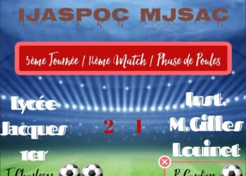 FOOTBALL : ASC VS OFC, AFFICHE DE LA FINALE – COUPE PASTEUR ENOCK LUCIEN