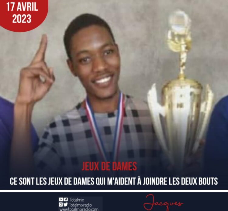JEUX DE DAMES-PORTRAIT: SADRACK LAMBERT :”JE VEUX REMPORTER LES JEUX PANAMÉRICAINS DE 2024″