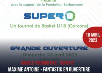 BASKET/COMPÉTITION « SUPER 8 » : LANCEMENT D’UN TOURNOI 5X5 LE 23 AVRIL